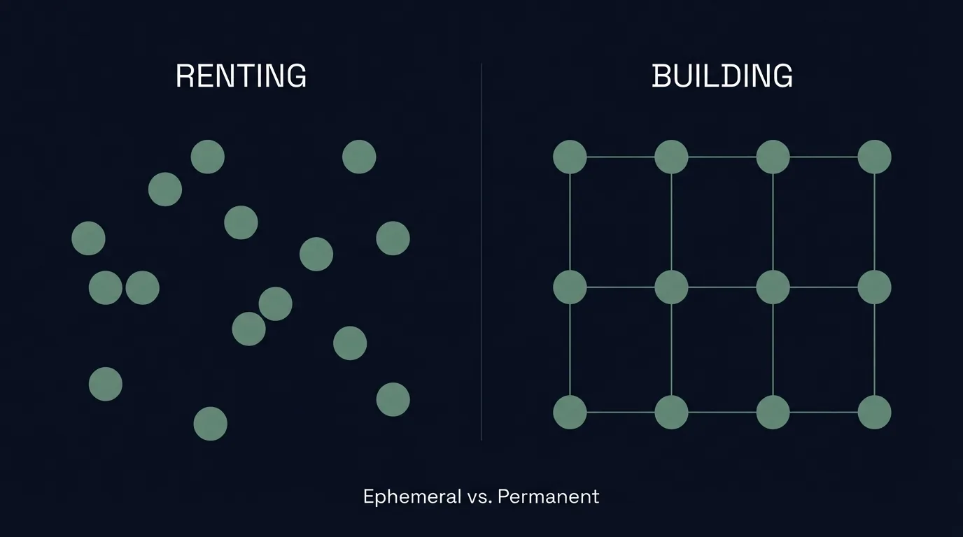 Renting vs. Building Infrastructure